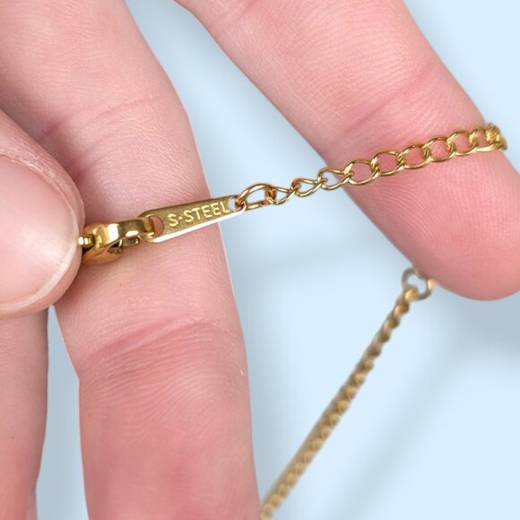 (2/$20) Stainless Steel Moon Phases Pendant Necklace - Picture 5 of 6